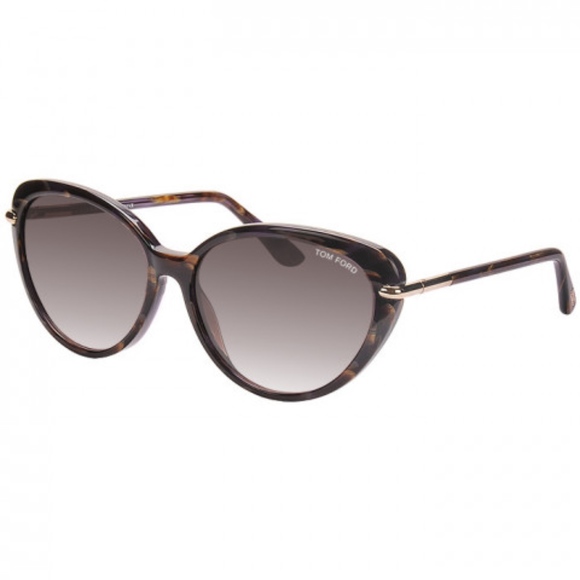 Tom Ford Accessories - New TOM FORD Willa Brown Cat Eye Sunglasses